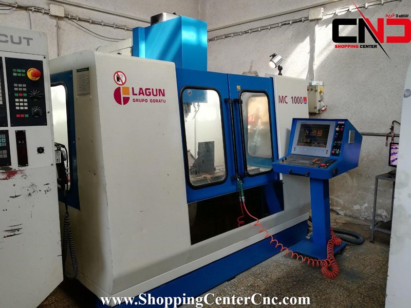 پارامتر های دستگاه سی ان سی سه محور LAGUN MC 1000    با کنترل HEIDENHAIN 410